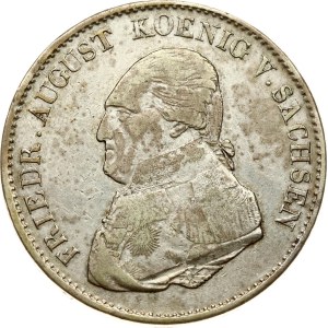 Germania, Sassonia, Taler del 1823, IGS