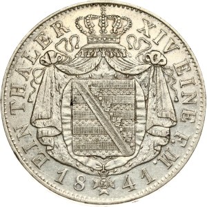 Germania, Sassonia, Taler del 1841, G