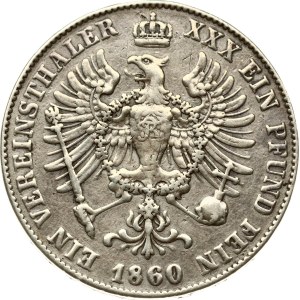 Germania, Prussia, Taler 1860 A