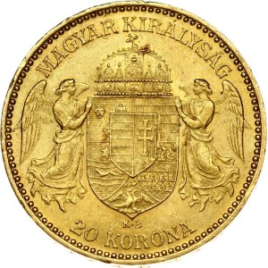 Hungary 20 Korona 1894 KB