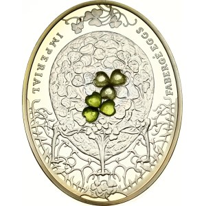 Niue 2 Dollars 2010 MW Clover Leaf Egg