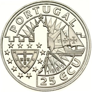 Portugal 25 ECU 1995 INCM Vasco da Gama