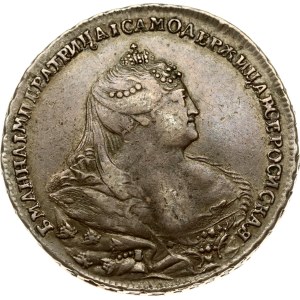 Rublo russo 1740 Mosca