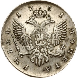 Russia Rouble 1751 СПБ-IМ