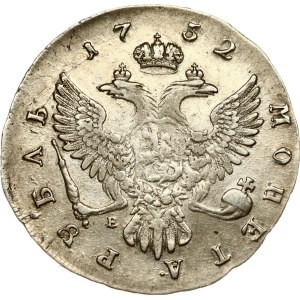Ruský rubľ 1752 ММД-Е