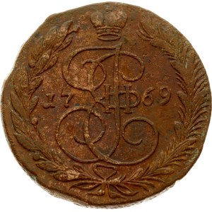 Russia 5 Kopecks 1769 ЕМ