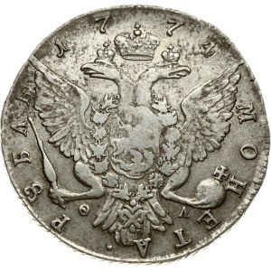 Rublo russo 1774 СПБ-ТИ-ФЛ