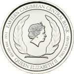 Saint Vincent and the Grenadines 2 Dollars 2020 Peace and Justice