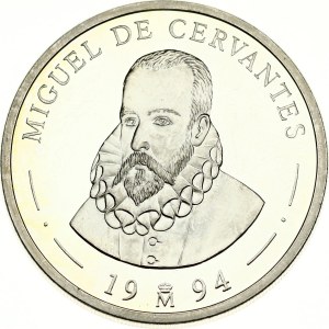 Spain 5 ECU 1994 M Miguel de Cervantes