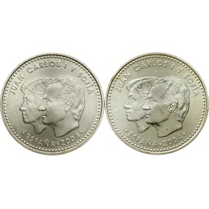 Spain 12 Euro 2004 M Lot of 2 coins