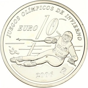 Španielsko, 10 eur, Zimné olympijské hry 2005 M