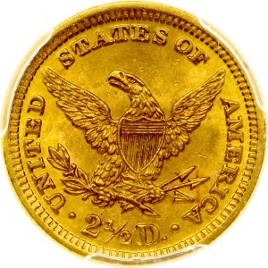 USA 2½ Dollars 1897 PCGS MS 63