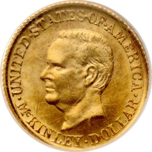 USA Dollar 1916 McKinley Birthplace Memorial NGC MS 63