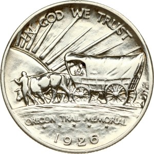 USA 1/2 Dollar 1926 S Oregon Trail Memorial