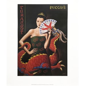 Rafał Olbiński (b. 1943), Turandot