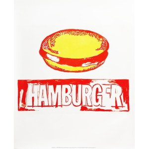 Andy Warhol (1928–1987), „Hamburger“ aus der Serie „Ads“