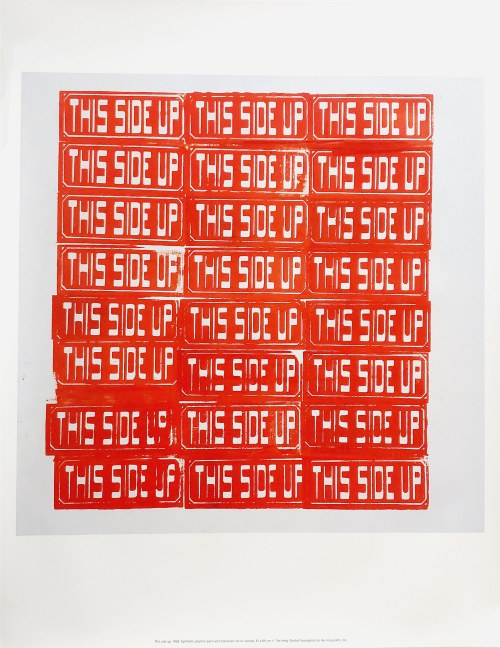 Andy Warhol (1928 - 1987), This Side Up