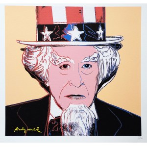 Andy Warhol (1928–1987), Uncle Sam, from the Myths series