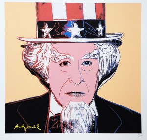 Andy Warhol (1928 - 1987), Uncle Sam, z serii Mity