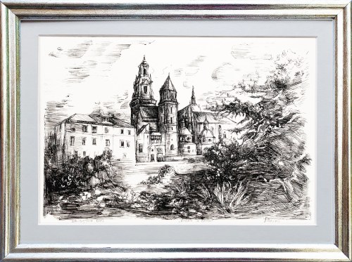 Andrzej Masianis (ur. 1974), Kraków w grafice, 2018