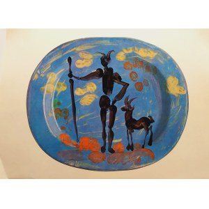 Pablo Picasso (1881–1973), Faun et Chèvre (Faun and Goat), 1950