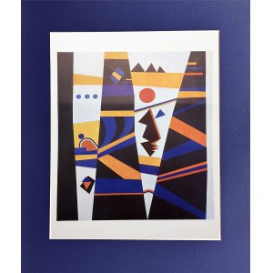 Wassily Kandinsky (1866–1944), Derriere le miroir No. 154, 1965
