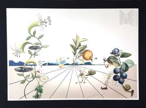 Salvador DALI (1904-1989), Flordali I, Lily musicale et compagnie, 1981
