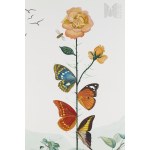 Salvador DALI (1904–1989), „La Rose Papilon“ z cyklu „Flordali II“, 1981