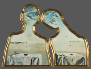 Salvador DALI (1904-1989), Para z głowami pełnymi chmur