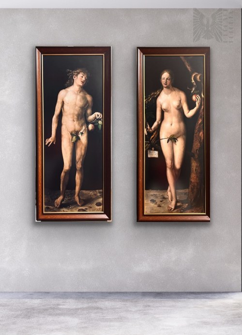 Albrecht Dürer (1471-1528), Adam i Ewa, (1507)
