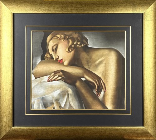 Tamara Łempicka (1898-1980), La Dormeuse (Śpiąca) 2011 (1930)