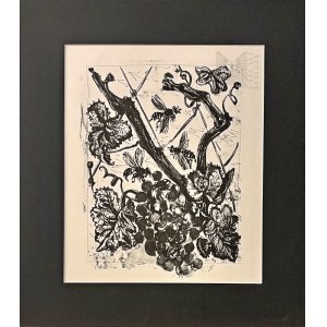 Pablo Picasso (1881-1973), *Abeilles* (Api) dalla serie di 31 incisioni ispirate ai testi di Buffon, 1970