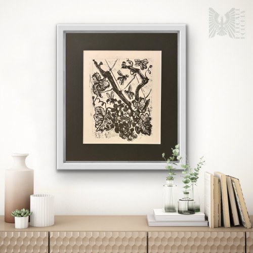 Pablo Picasso (1881-1973), Abeilles (Pszczoły) z cyklu 31 rycin do tekstów Buffona, 1970
