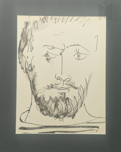 Pablo Picasso (1881-1973), Autoportret, z cyklu: 