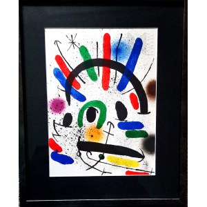 Joan Miro (1893 - 1984, Le Regard (Spojrzenie) 1972
