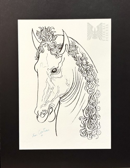 Jean COCTEAU (1889-1963),, Artaban, 1961