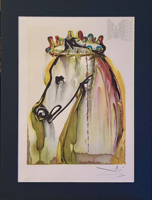Salvador Dali (1904-1989), Caligula. Z cyklu: Les Chevaux de Dali (Dalinian Horses), 1983