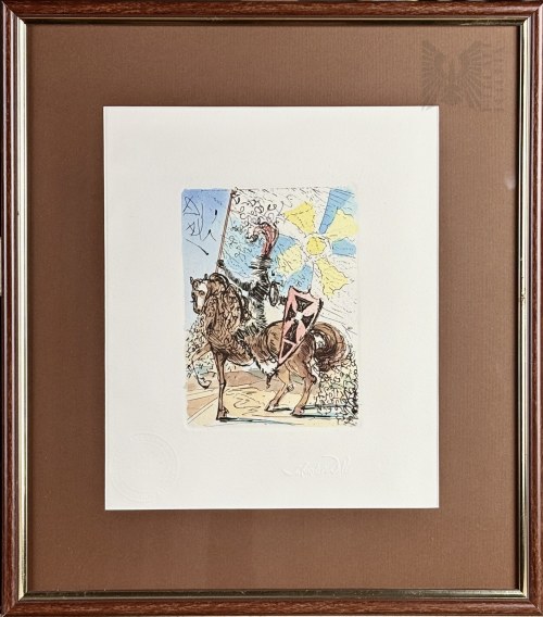 Salvador Dali (1904-1989), El Cid z cyklu Cinq Portraits Espagnols (1966)