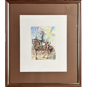 Salvador Dali (1904-1989), El Cid z cyklu Cinq Portraits Espagnols (1966)