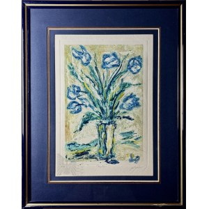 Jean-Marie Guiny (1954–2010), Blue Tulips, 1984