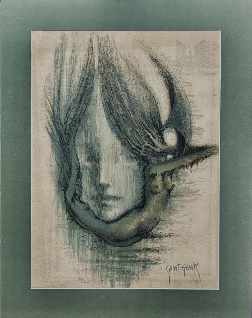 Francis Lassus de SAINT-GENIES (1925-2018), Kobieta Fantastyczna, 1972