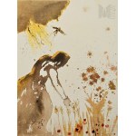 Salvador Dali (1904-1989), PATER NOSTER (OJCZE NASZ) - Modlitwa w 10 językach, 1971