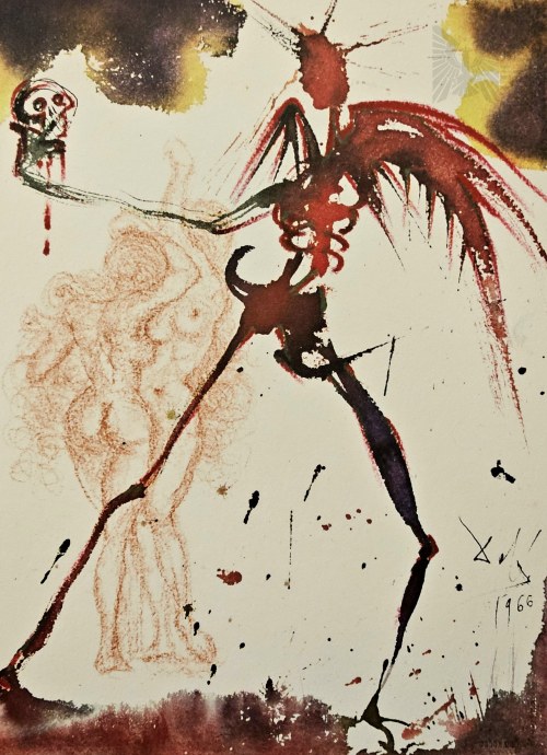 Salvador Dali (1904-1989), PATER NOSTER (OJCZE NASZ) - Modlitwa w 10 językach, 1971