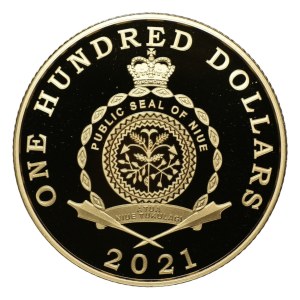 Niue, 100 dolarów 2021 Konstytucja 3 Maja