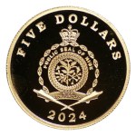 Niue, $5, 2024, piece 0107/2024