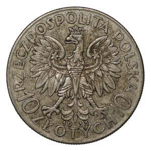 10 złotych 1933, Polonia