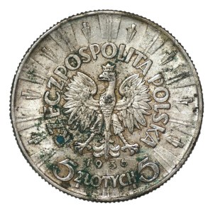 II RP, 5 złotych 1936 Piłsudski