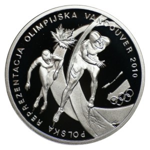 10 zlotych, 2010, Polish Olympic Team, Vancouver 2010