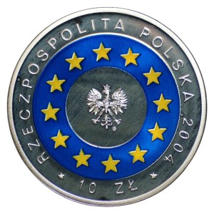 10 złotych 2004, Wstąpienie Polski do Unii Europejskiej