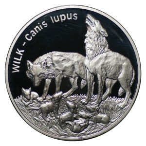 20 złotych 1999, Wilk